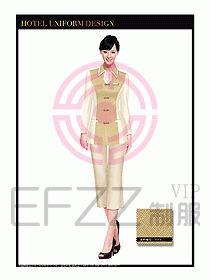 SPA按摩技師服制服設計圖1019