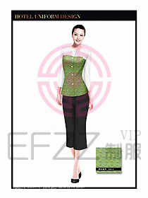 SPA按摩技師服制服設(shè)計(jì)圖1020