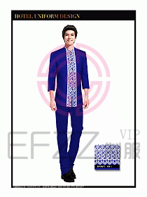 餐飲服務員茶藝師制服設計1459