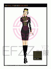 酒店門童保安行李生制服設計913