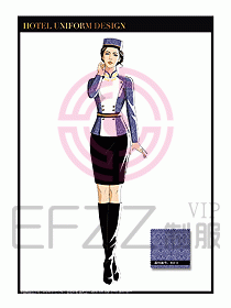 酒店門童保安行李生制服設計924