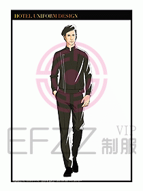 酒店門童保安行李生制服設(shè)計(jì)931