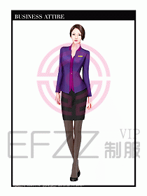 專賣店營業員職業裝設計圖1231