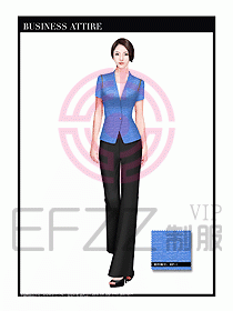 專(zhuān)賣(mài)店?duì)I業(yè)員職業(yè)裝設(shè)計(jì)圖1238