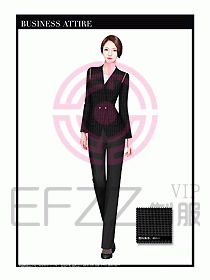 專賣店營業員職業裝設計圖1235