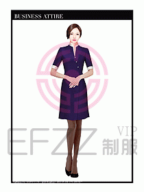 專賣店?duì)I業(yè)員職業(yè)裝設(shè)計(jì)圖1242