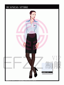 專賣店營業(yè)員職業(yè)裝設(shè)計圖1248