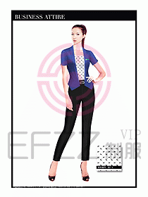 專賣店?duì)I業(yè)員職業(yè)裝設(shè)計(jì)圖1246