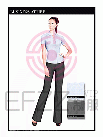 專賣店?duì)I業(yè)員職業(yè)裝設(shè)計(jì)圖1257