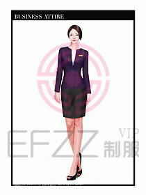 專賣店營業員職業裝設計圖1300