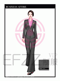 專賣店營業員職業裝設計圖1301