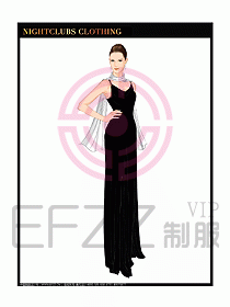 KTV夜總會咨客制服設(shè)計(jì)圖272