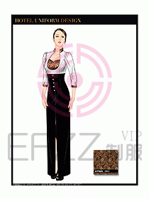 KTV夜總會咨客制服設計圖274