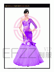 KTV夜總會咨客制服設計圖284