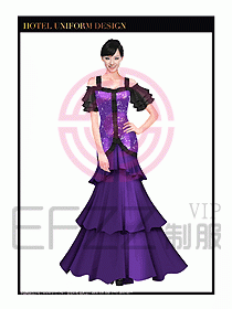 KTV夜總會咨客制服設計圖286
