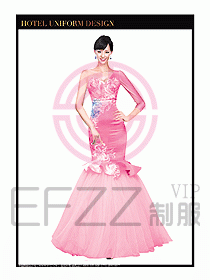 KTV夜總會(huì)咨客制服設(shè)計(jì)圖285