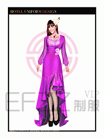 KTV夜總會(huì)咨客制服設(shè)計(jì)圖290