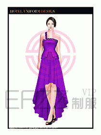 KTV夜總會咨客制服設計圖294