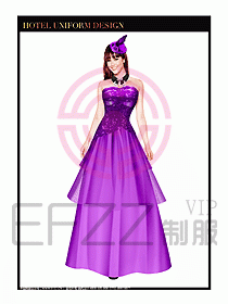 KTV夜總會咨客制服設計圖292