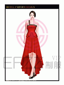 KTV夜總會咨客制服設計圖293