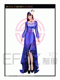 KTV夜總會咨客制服設計圖300