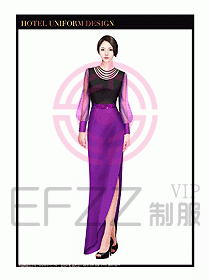 KTV夜總會咨客制服設計圖327