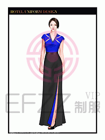 KTV夜總會咨客制服設計圖330