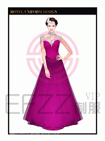 KTV夜總會咨客制服設計圖333