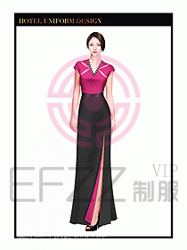 KTV夜總會(huì)咨客制服設(shè)計(jì)圖331