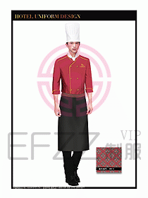 酒店廚師服設計圖303