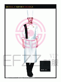 酒店廚師服設(shè)計圖306