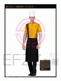 酒店廚師服設計圖309