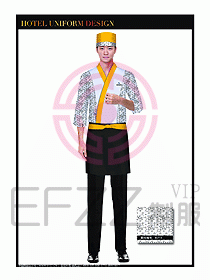 酒店廚師服設(shè)計圖315