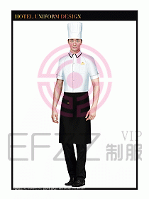 酒店廚師服設計圖318