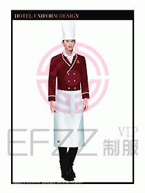 酒店廚師服設計圖327