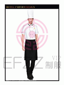 酒店廚師服設計圖331