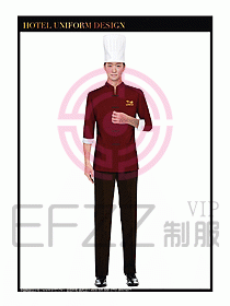 酒店廚師服設計圖330
