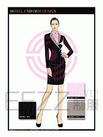 酒店制服經理職業裝378