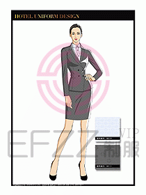 酒店制服經理職業裝379