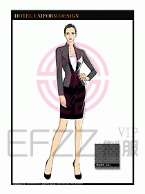酒店制服經(jīng)理職業(yè)裝384