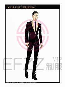酒店制服經理職業裝398
