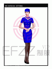 職業空姐制服設計圖560