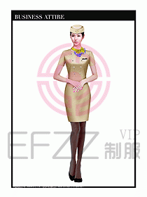 職業空姐制服設計圖559