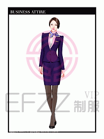 職業(yè)空姐制服設(shè)計圖565