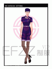 職業(yè)空姐制服設(shè)計圖571