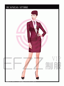 職業空姐制服設計圖578