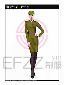 職業空姐制服設計圖584