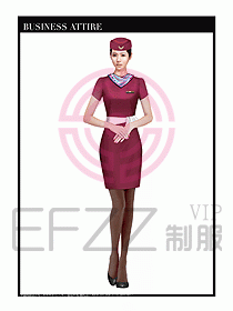 職業(yè)空姐制服設(shè)計圖602