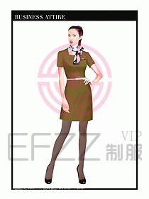 職業空姐制服設計圖604