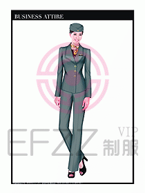 職業空姐制服設計圖631